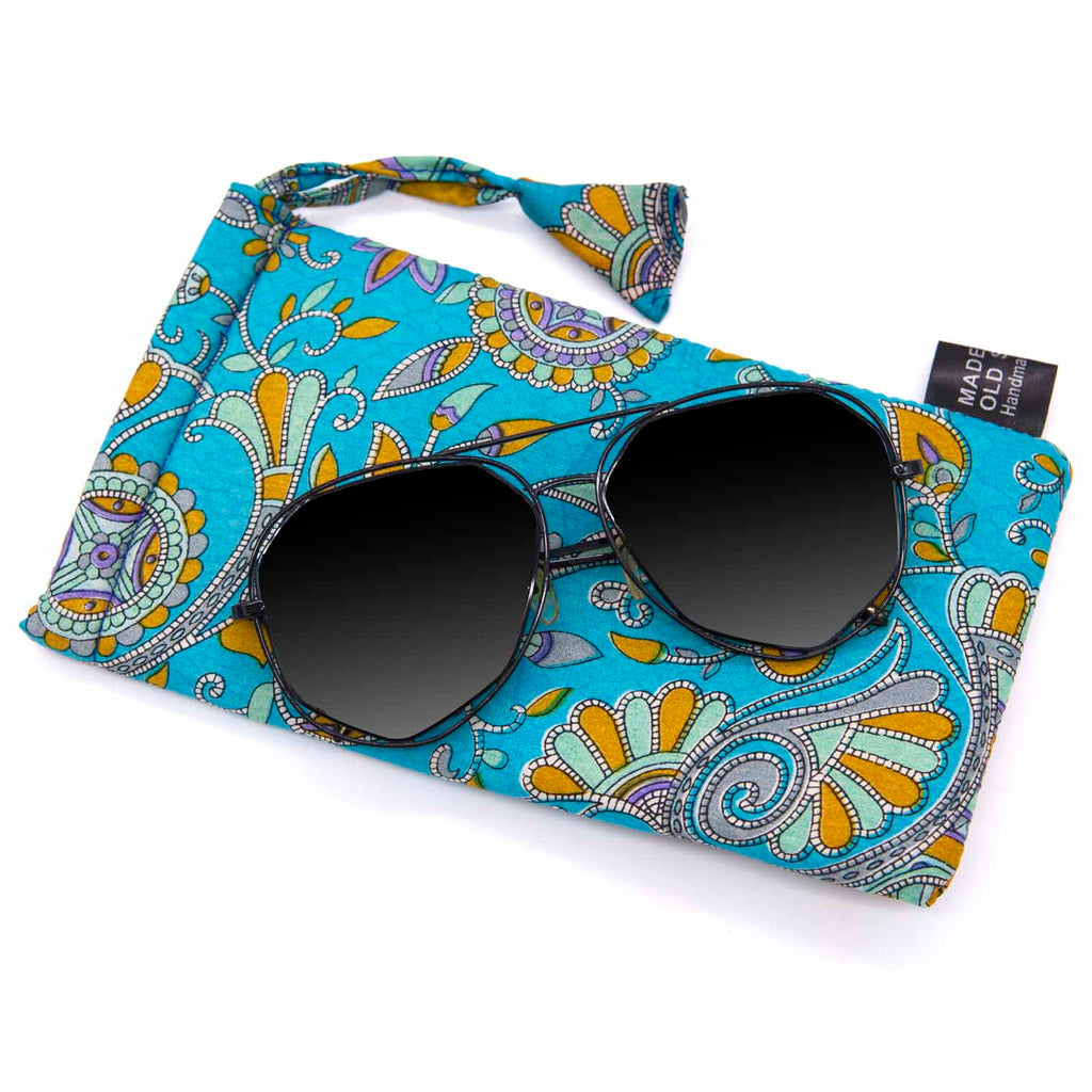 Recycled Sari Specs Case-Bags & Purses-Siesta Crafts