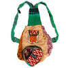 Recycled Sari Patch Backpack-Bags & Purses-Siesta Crafts