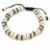 Bone Bead Bracelet - White