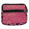 Recycled Sari Double Zip Purse