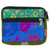 Recycled Sari Double Zip Purse-Bags & Purses-Siesta Crafts