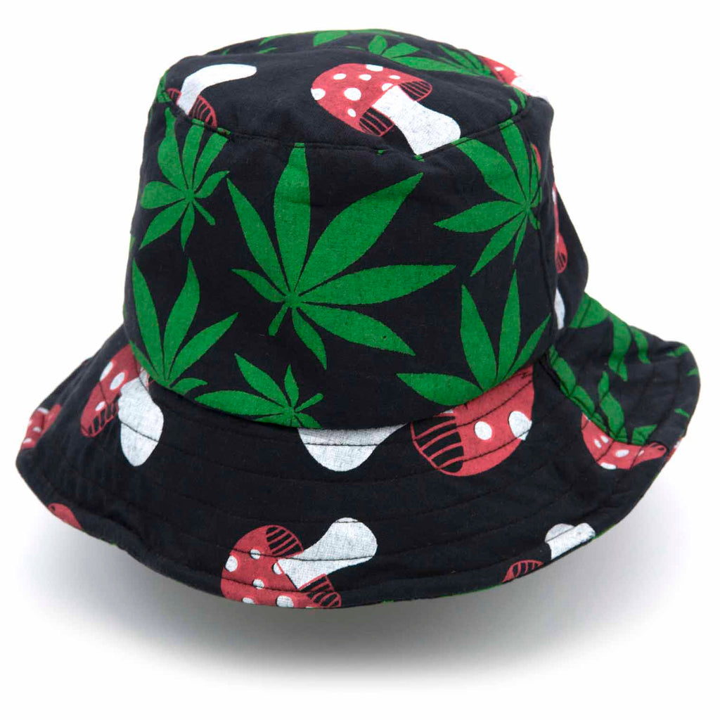 Leaf and Shrooms Bucket Hat