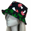 Leaf and Shrooms Bucket Hat-Hats-Siesta Crafts