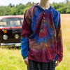 Tie Dye Button Hoodie