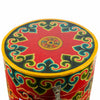 Tibetan Style Round Map Chest No.396