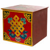 Tibetan Style Set of Three Drawers - Flowers No.398