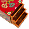 Tibetan Style Set of Three Drawers - Flowers No.398