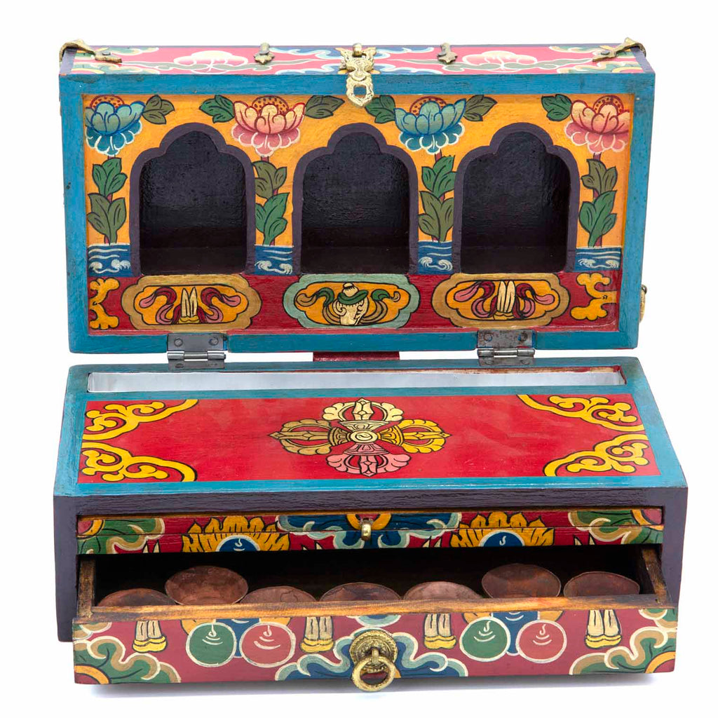 Tibetan Style Travelling Altar Box No.399