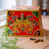 Tibetan Style Orange Cheppu Pyramid Chest