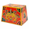 Tibetan Style Orange Cheppu Pyramid Chest