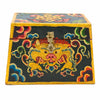 Tibetan Style Dark Green Cheppu Pyramid Chest