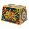 Tibetan Style Dark Green Cheppu Pyramid Chest