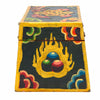 Tibetan Style Dark Green Cheppu Pyramid Chest