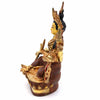 Gold Plated Laxmi Statue No.407-Hinduism-Siesta Crafts