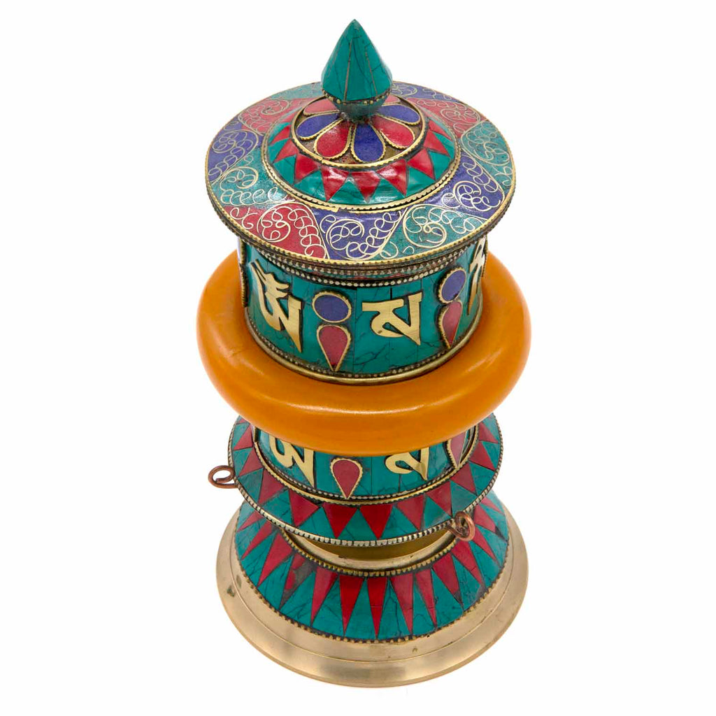 Special Standing Prayer Wheel No. 410-Buddhism-Siesta Crafts