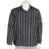 Oversize Stripy Grandad Shirt