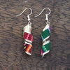 Twist Peruvian Fabric Earrings