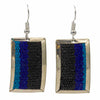 Flat Peruvian Fabric Earrings