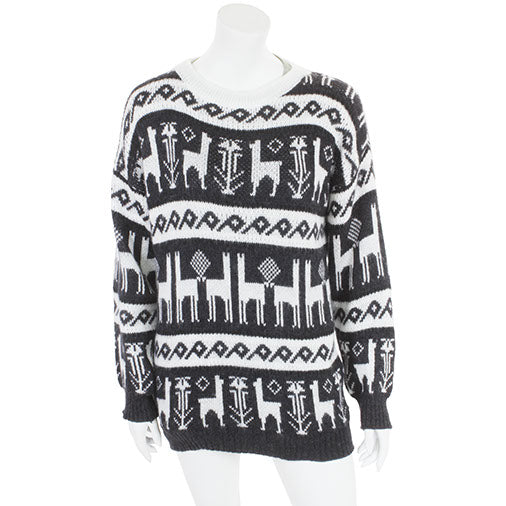 Flock of Llamas Jumper-Jumpers, Hoodies & Cardigans-Siesta Crafts