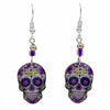 Small Skull Earrings-Earrings-Siesta Crafts