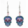 Small Skull Earrings-Earrings-Siesta Crafts