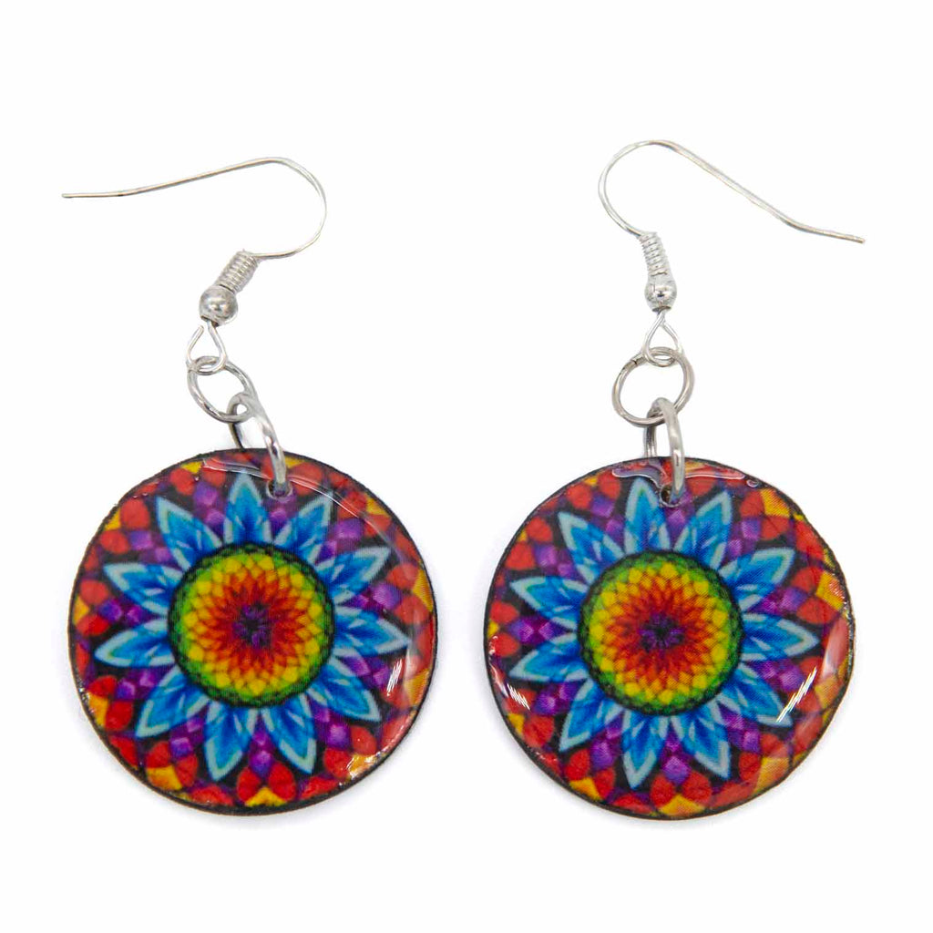 Disc Earrings-Earrings-Siesta Crafts