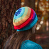 Rainbow Slouch Hat