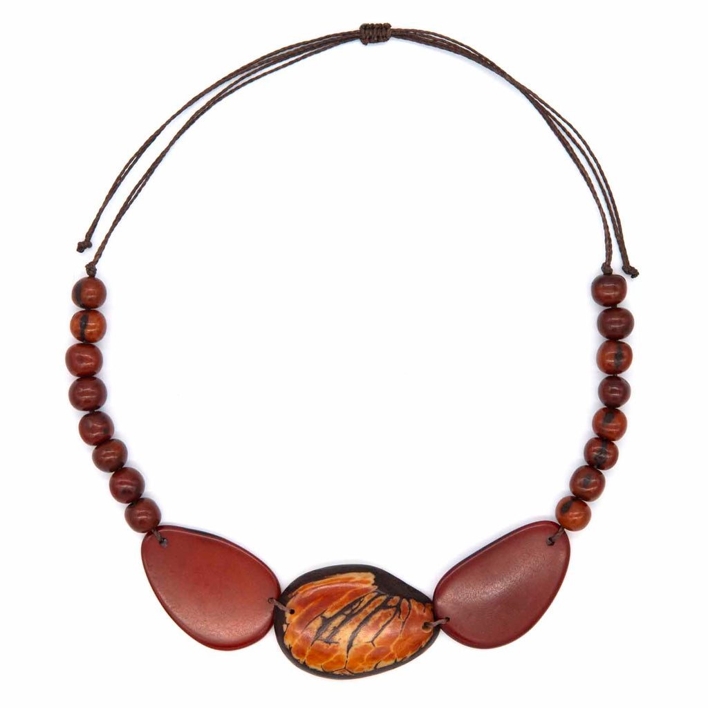 Tagua Slice Necklace