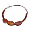 Tagua Slice Necklace-Necklaces & Pendants-Siesta Crafts