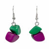 Tagua Chip Earrings