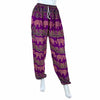 Drawstring Elephant Print Trousers-Trousers-Siesta Crafts