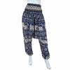 Elephant Print Ali Baba Trousers