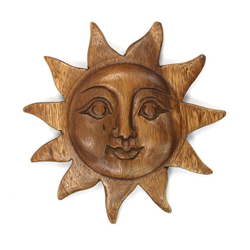 Sun Face Carving-Home Décor-Siesta Crafts