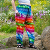 High Rise Rainbow Elephant Trousers