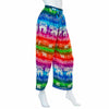 High Rise Rainbow Elephant Trousers-Trousers-Siesta Crafts