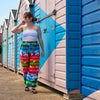 High Rise Rainbow Elephant Trousers