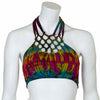 Knotted Jersey Tie Dye Triangle Top