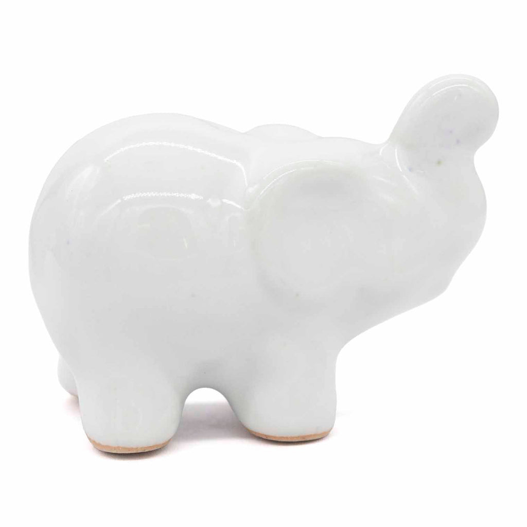 Elephant Ceramic Incense Holder-Incense Holders-Siesta Crafts