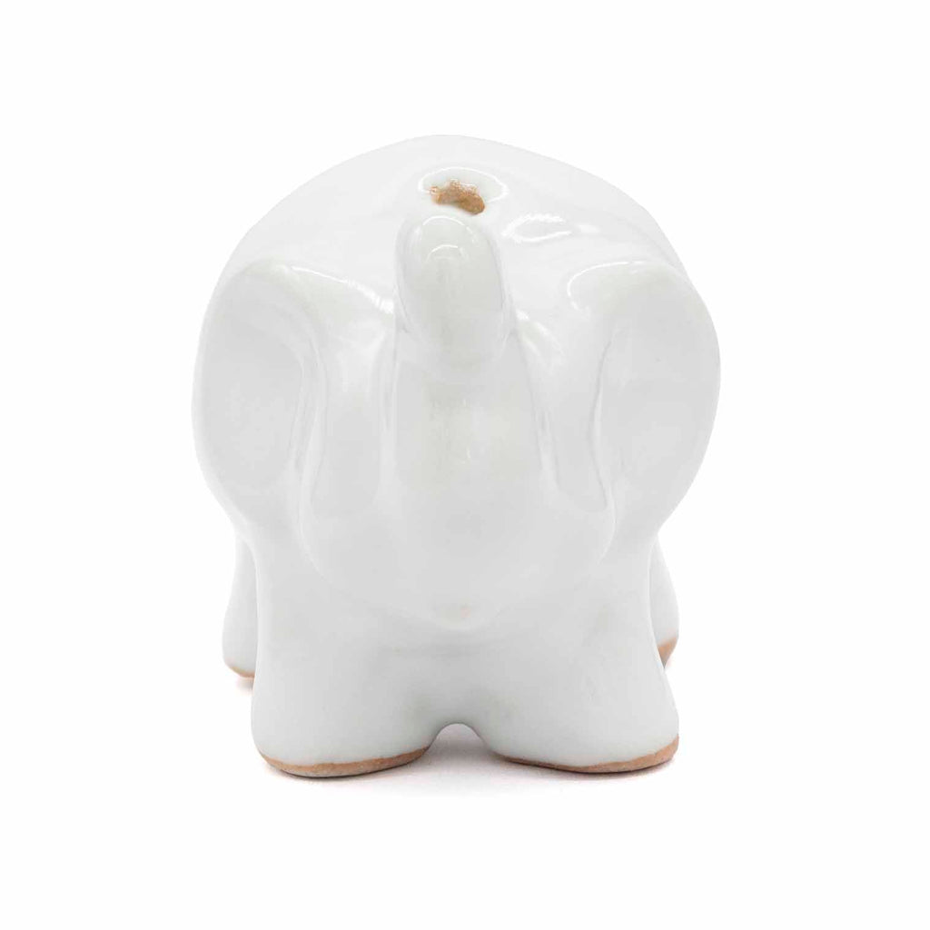 Elephant Ceramic Incense Holder-Incense Holders-Siesta Crafts