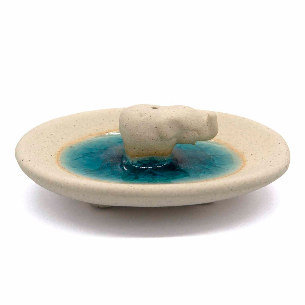 Elephant Lagoon Incense Holder-Incense Holders-Siesta Crafts