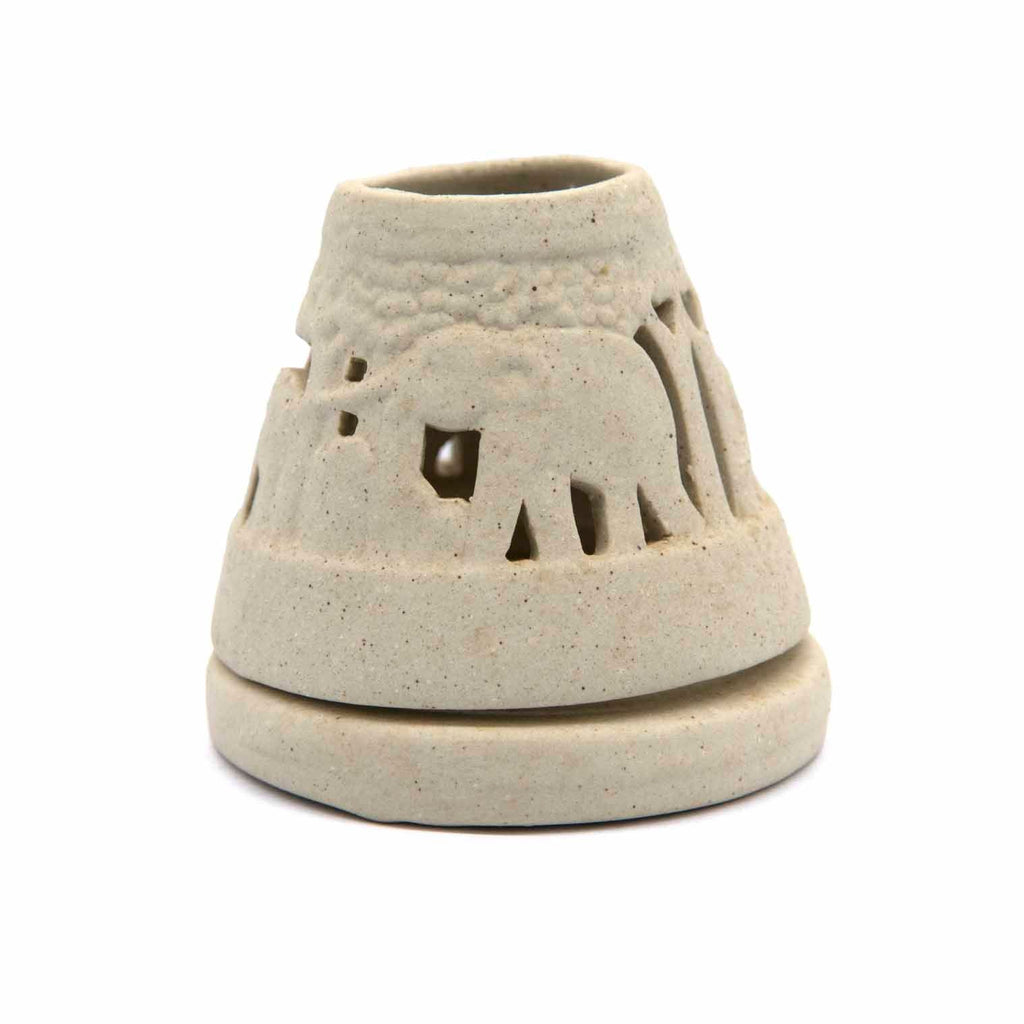 Elephant Incense Cone Burner-Incense Holders-Siesta Crafts