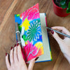 Tie Dye Saa Paper Notebook Large