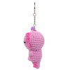 Axolotl Crochet Keyring