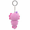 Axolotl Crochet Keyring