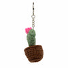 Cactus Crochet Keyring - Small