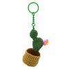 Cactus Crochet Keyring - Small