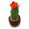 Cactus Crochet Keyring - Large-Keyrings & Bag Charms-Siesta Crafts