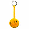 Smiley Face Crochet Keyring-Keyrings & Bag Charms-Siesta Crafts