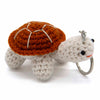 Tortoise Crochet Keyring-Keyrings & Bag Charms-Siesta Crafts