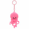 Jellyfish Crochet Keyring-Keyrings & Bag Charms-Siesta Crafts